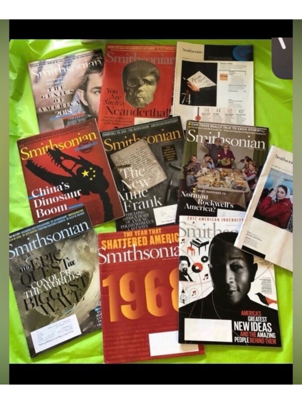 Smithsonian Magazine Collection - new/like new 2017 2018 2019